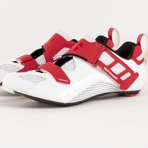 NIB Bontrager Woomera Tri Shoe Men Women velcro strap EU 38 24.3 cm kids 4 4.5